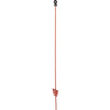 Oval spring steel post