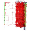 Tornado XL electric fence net, with sturdy post, 90 cm high, with double spike, 50 m