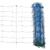 Tornado Elektrozaunnetz Kombi, Plus-Minus, mit Erdleiter Einzelspitze, blau, 50 x 1,08 m (L x H)