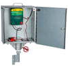 Boîtier de sécurité avec électrificateur P 3800 + panneau solaire 55 Watt + batterie Super-Vlies 100 Ah