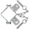 Schelle 90 2 Halter winklig
