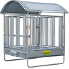 Professional square horse trough with safety horse feed fences