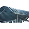 Roof edge protection bracket for big bale runners