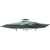 Roof for air-conditioning rack for all professional square racks