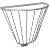 Half-round wall eaves