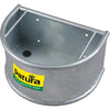 Vasca semicircolare zincata a caldo, 25 l