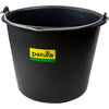 Secchio in plastica, 10 l, nero