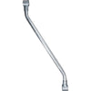 Barreau pour grille à sertir inclinée modulaire avec 2 colliers en T, vz