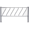 Inclined feed fence large cattle