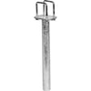 Center support with U-bolt 60 x 60 mm
