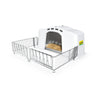 XXL calf hutch with fencing