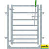Porta con telaio, lunghezza 0,85 m