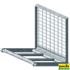 Connector for hay rack