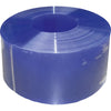 PVC strip curtain 300 x 3 mm blue transparent, 50 m roll
