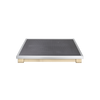 Terrazza con cuccia per cani 125x83 cm