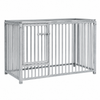 Enclos pour chiots avec toit