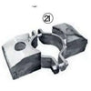 Morsetto 102 2 supporti per chiavistello TS, paralleli