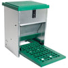 Distributore automatico di mangime Feedomatic con sportello a pedale per 5 kg di mangime